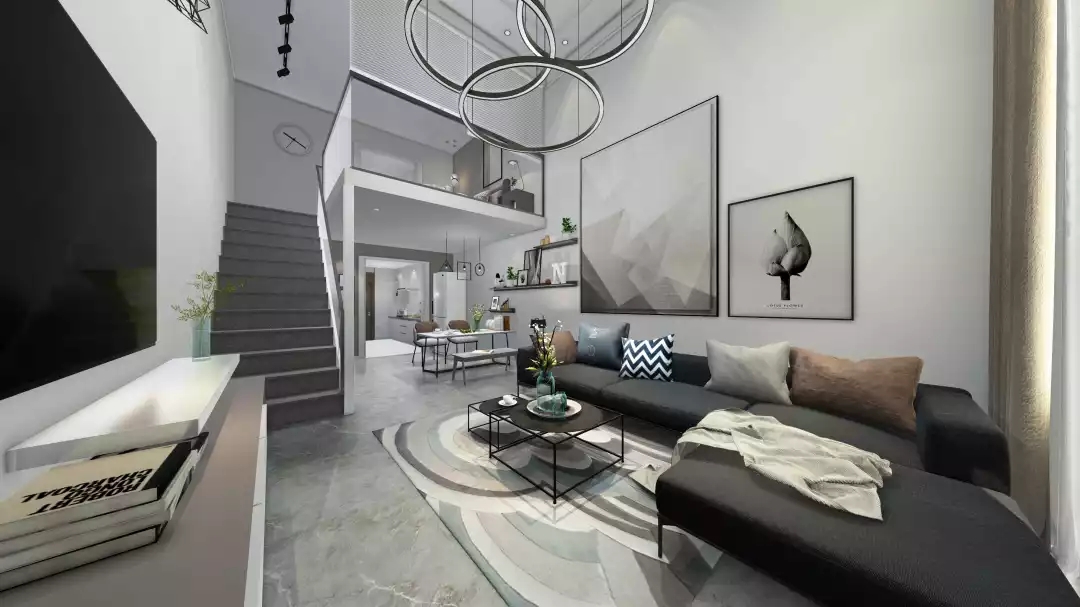 宏陶瓷砖客厅装修效果图