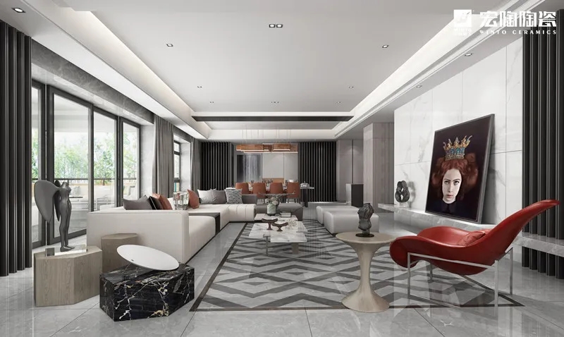 宏陶全抛釉 TPG80184瓷砖