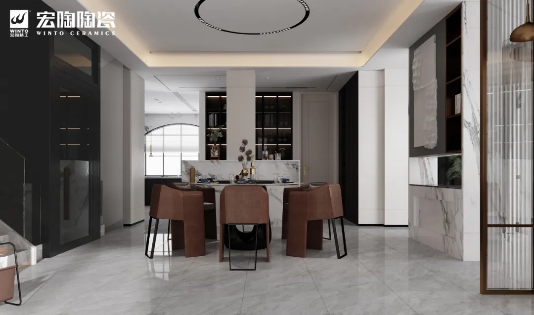 宏陶TPG26234 600×1200mm瓷砖地砖效果图