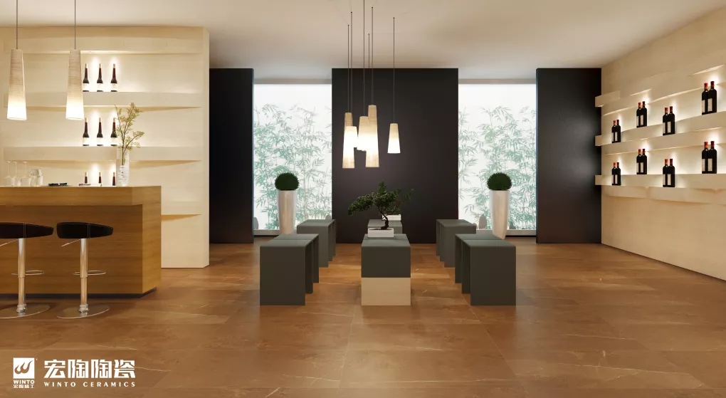 宏陶仿古瓷砖和地砖效果图