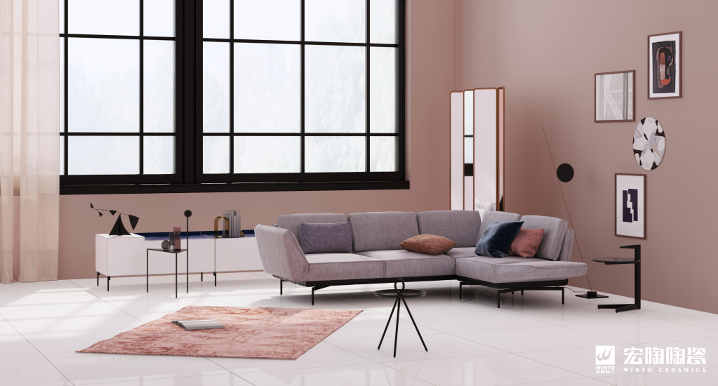 宏陶瓷砖地砖装修效果图