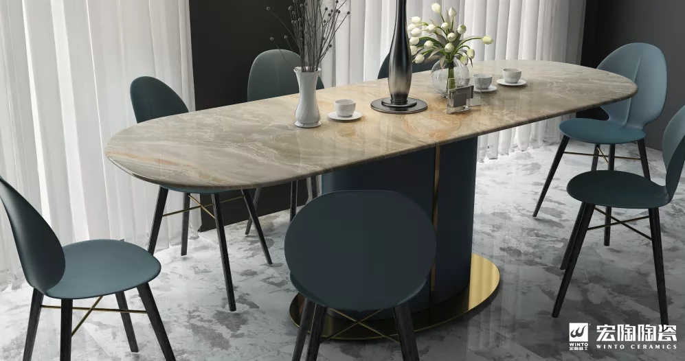 宏陶威尼斯棕装修效果图