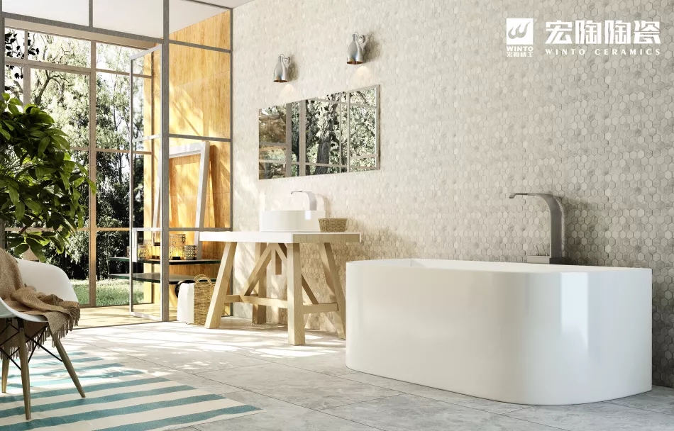 H-2D58990 292×580mm宏陶瓷砖家装效果图