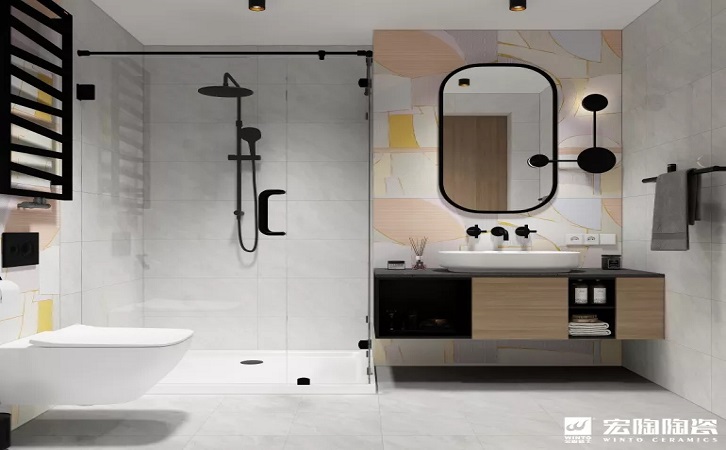 佛山瓷砖宏陶陶瓷品牌瓷片装修效果图