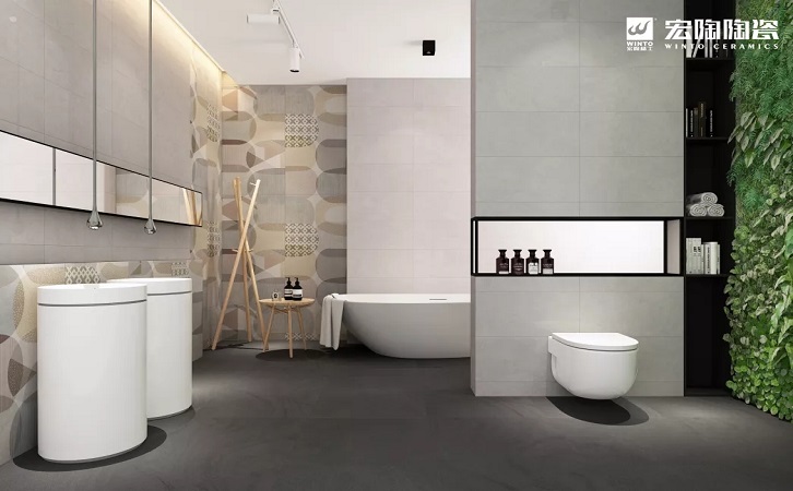 中国陶瓷一线品牌宏陶瓷砖瓷片装修效果图