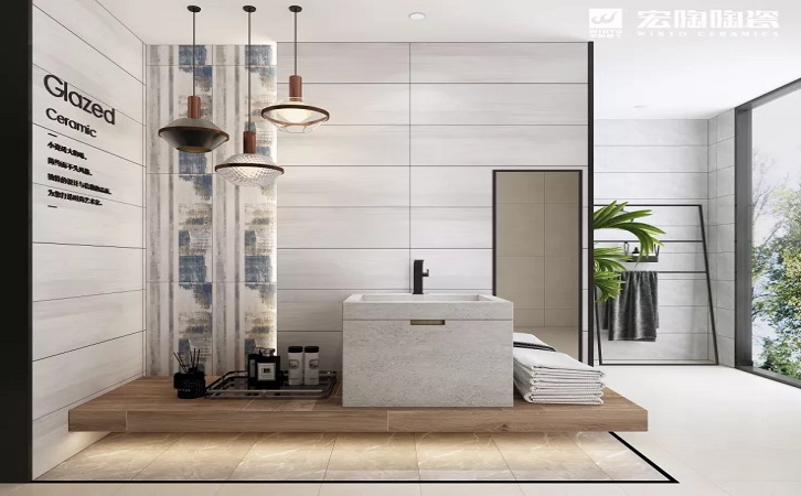 宏陶陶瓷品牌瓷片装修效果图