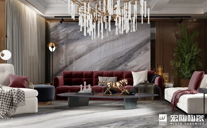 宏陶岩板效果图