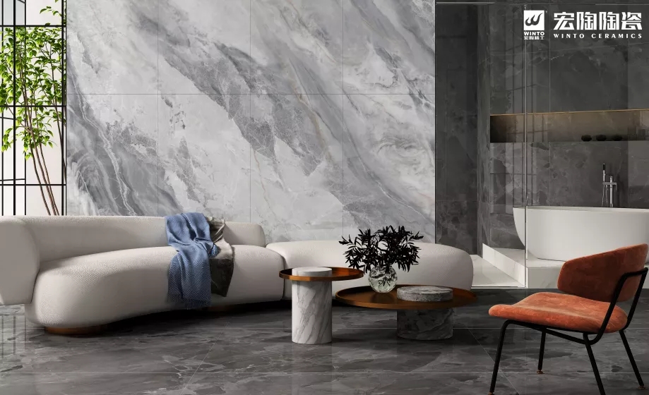 宏陶健康净界瓷砖装修效果